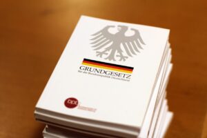 Abbildung des Deutschen Grundgesetzes
